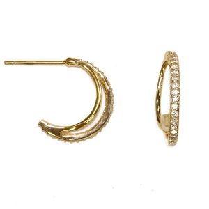 Dainty hoop earrings
